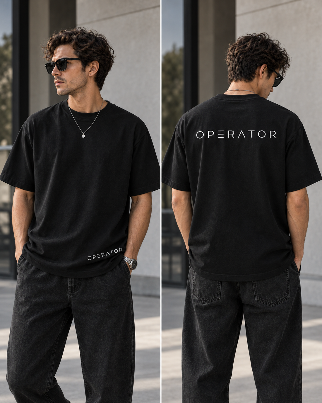 Operator Standard T-shirt in black