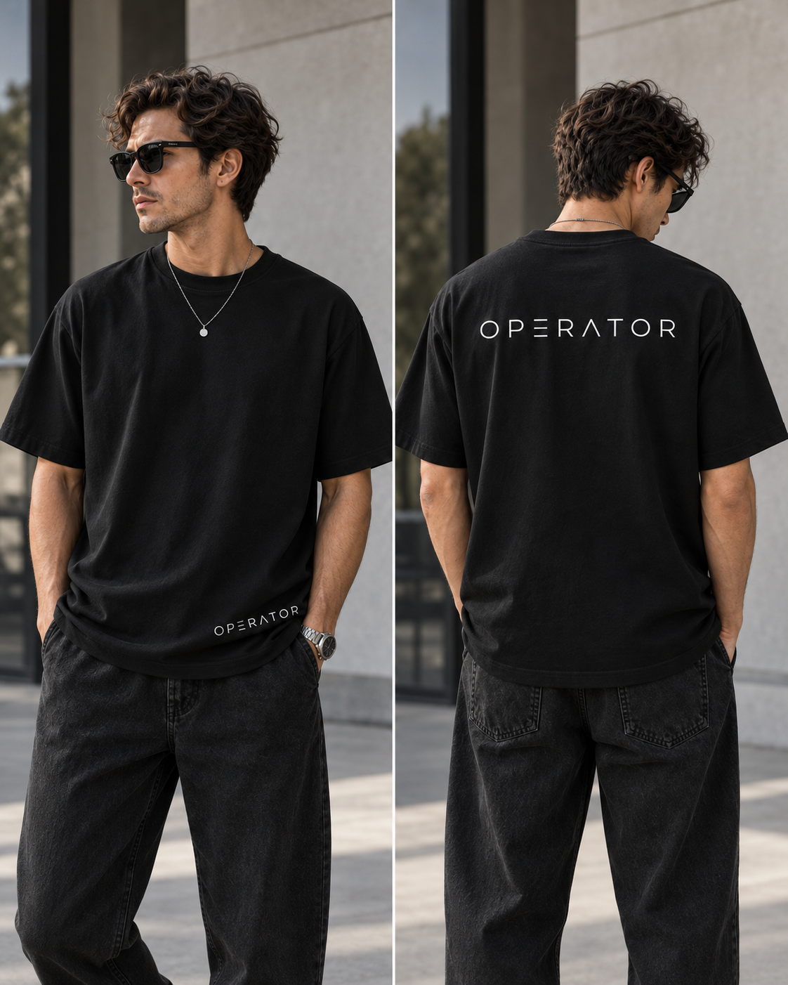 Operator Standard T-shirt in black
